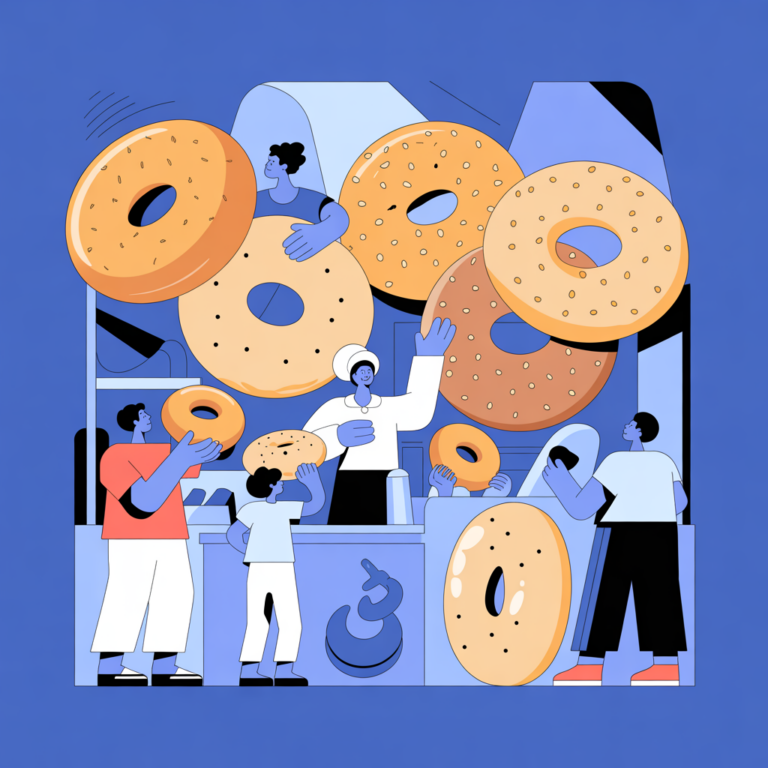 米貝果實體活動：設計市集上的味覺與視覺實驗